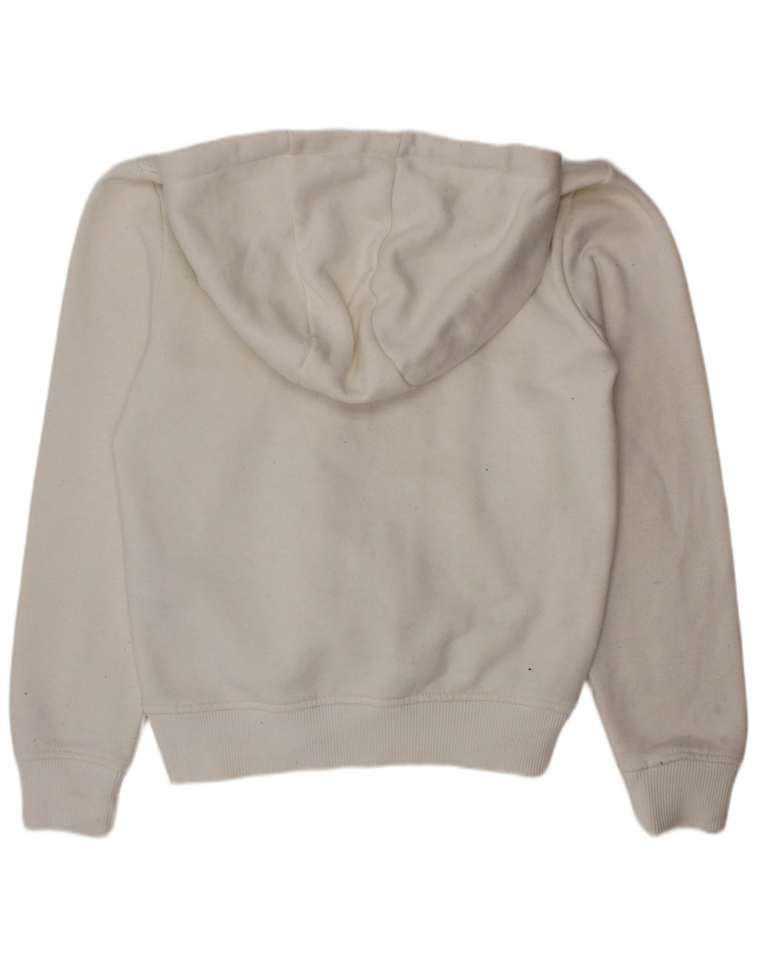 FILA Boys Hoodie Jumper 9-10 Years White Cotton