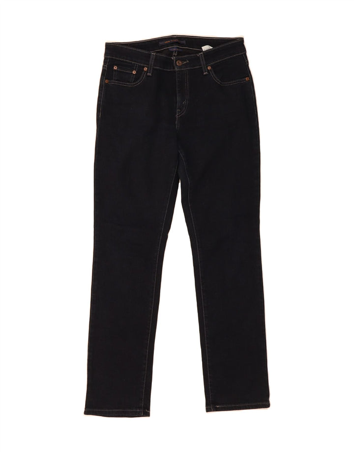 LEVI'S Womens Slim Jeans US 10 Large W30 L30 Black Cotton Vintage Levi's and Second-Hand Levi's from Messina Hembry 