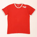 PUMA Mens T-Shirt Top Small Red Vintage Puma and Second-Hand Puma from Messina Hembry 
