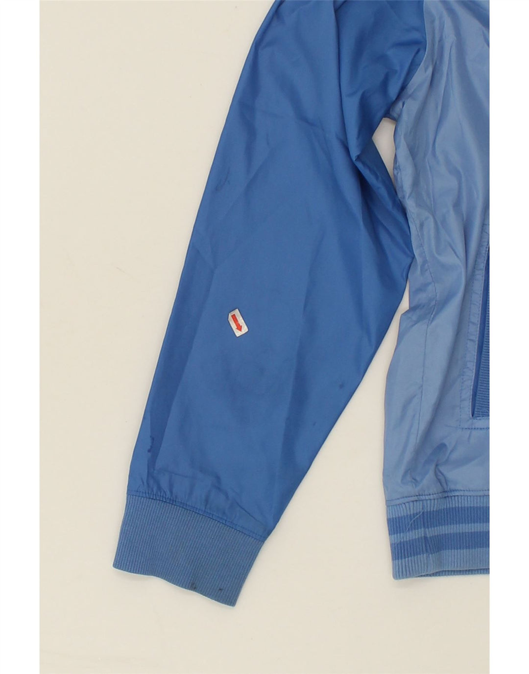 CONVERSE Boys Hooded Rain Jacket 12-13 Years Large Blue Polyester | Vintage Converse | Thrift | Second-Hand Converse | Used Clothing | Messina Hembry 