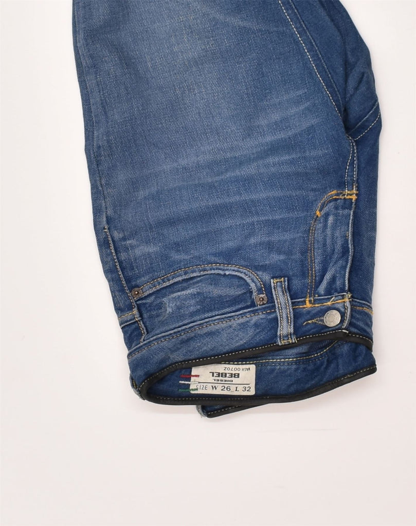 DIESEL Womens BEBEL Bootcut Jeans W26 L27 Blue | Vintage Diesel | Thrift | Second-Hand Diesel | Used Clothing | Messina Hembry 