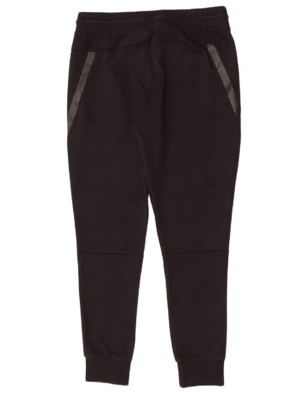 Jack & Jones Mens Tracksuit Trousers Joggers Medium Black Polyester