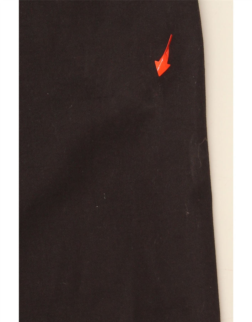 LEE Womens Straight Casual Trousers US 8 Medium W28 L34 Black Cotton Vintage Lee and Second-Hand Lee from Messina Hembry 