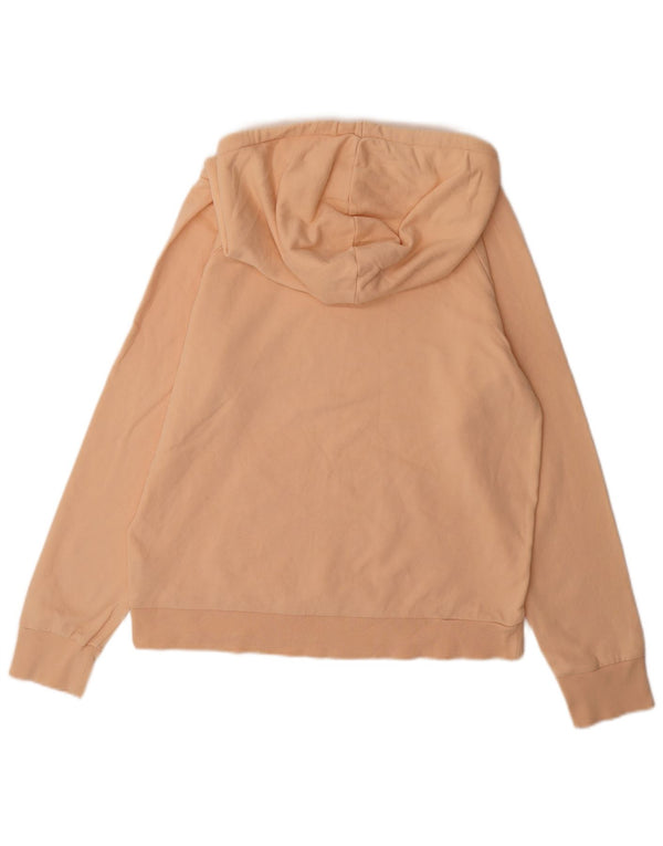 Gap Womens Hoodie Jumper UK 14 Medium Beige Cotton