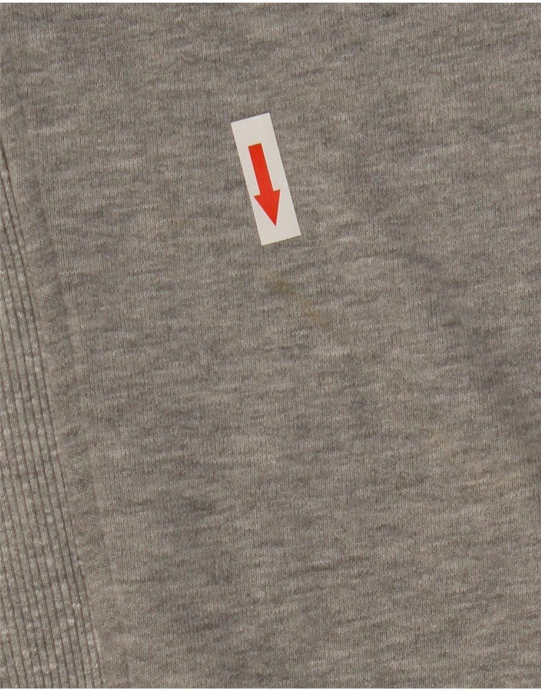 Superdry Womens Graphic Oversized Sweatshirt Jumper UK 14 Large Grey Cotton
