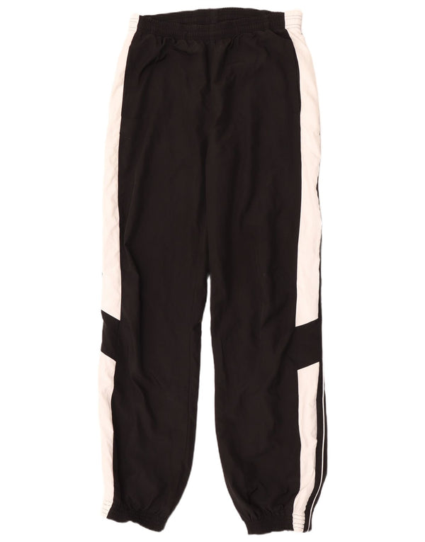 PUMA Boys Tracksuit Trousers Joggers 15-16 Years  Black Colourblock