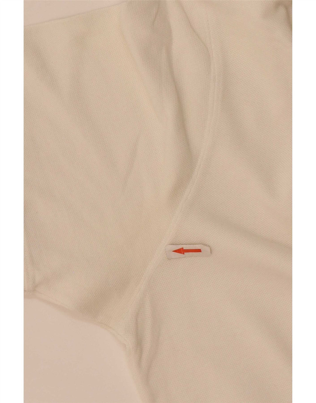 Sergio Tacchini Mens Polo Shirt EU 48 Medium White Cotton