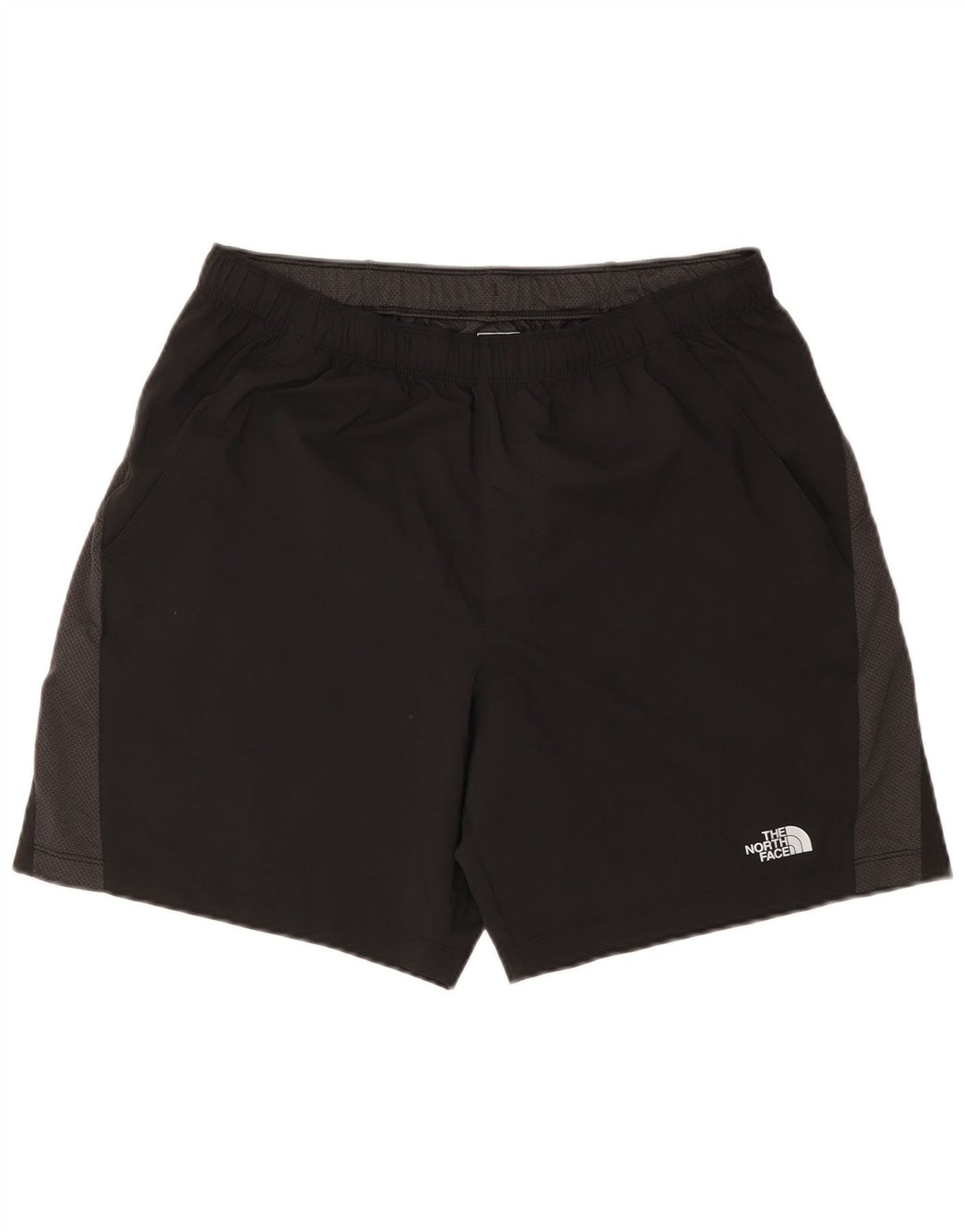 THE NORTH FACE Mens Sport Shorts Large  Black Colourblock Polyester