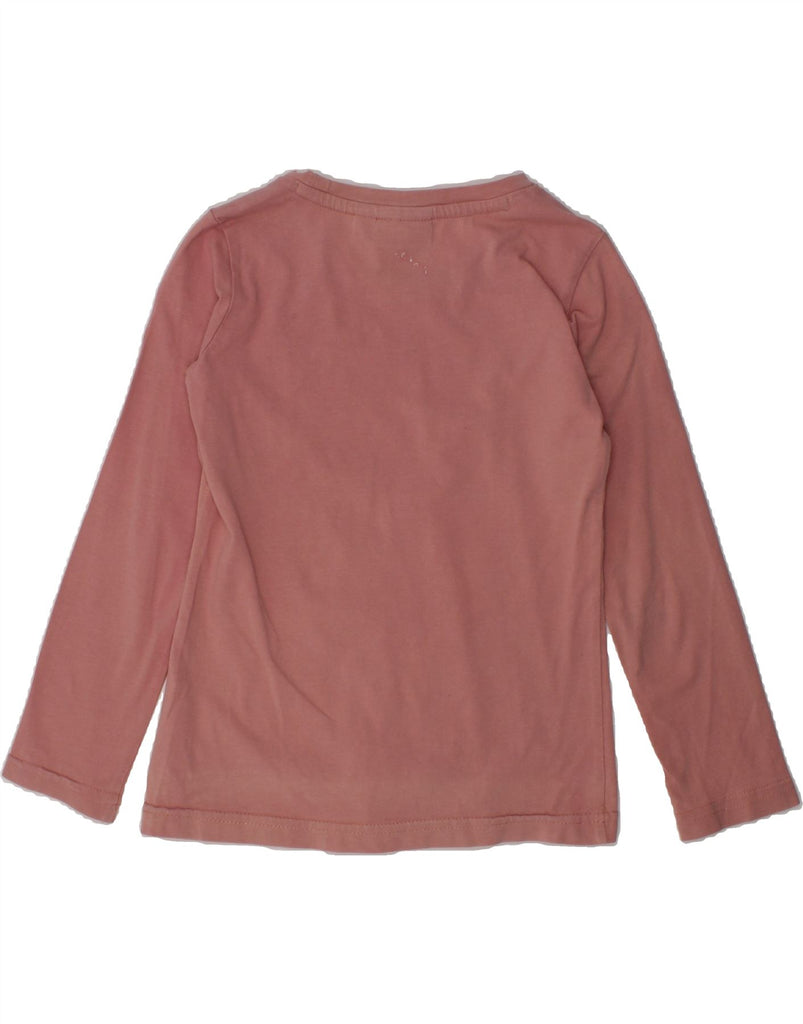 PUMA Girls Top Long Sleeve 5-6 Years Pink Cotton | Vintage Puma | Thrift | Second-Hand Puma | Used Clothing | Messina Hembry 