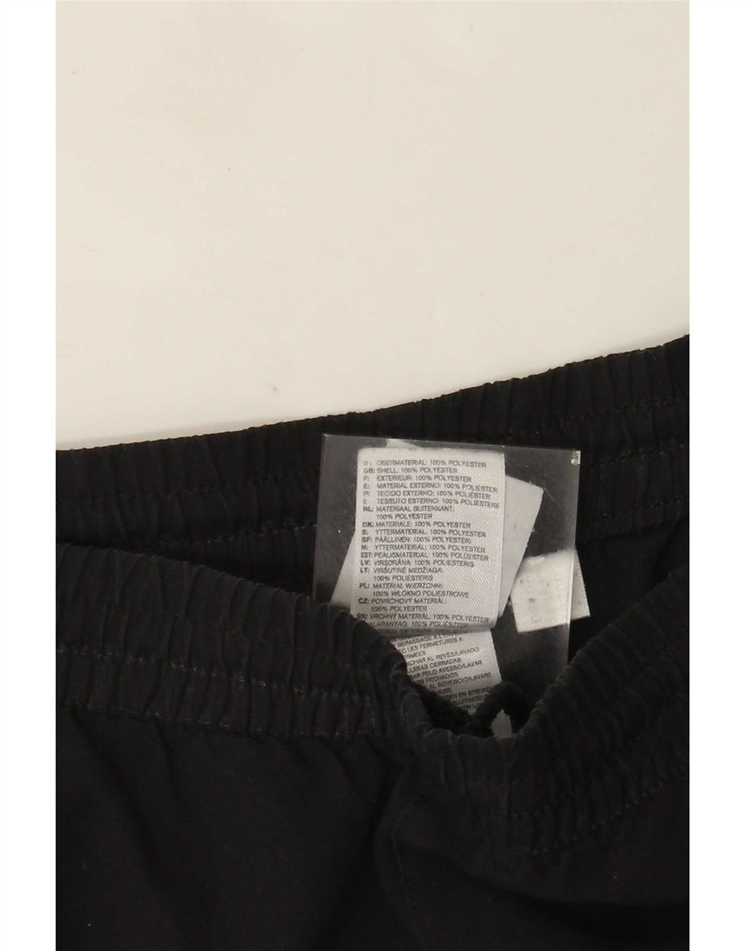 Adidas Mens Tracksuit Trousers Joggers Medium Black Polyester