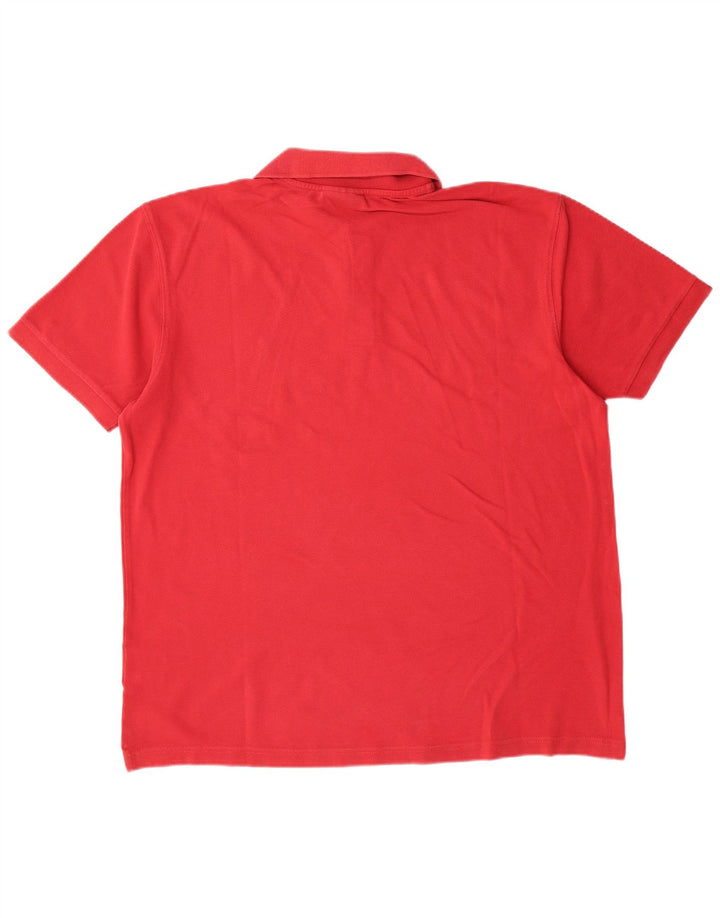 MARLBORO CLASSICS Mens Polo Shirt XL Red Cotton