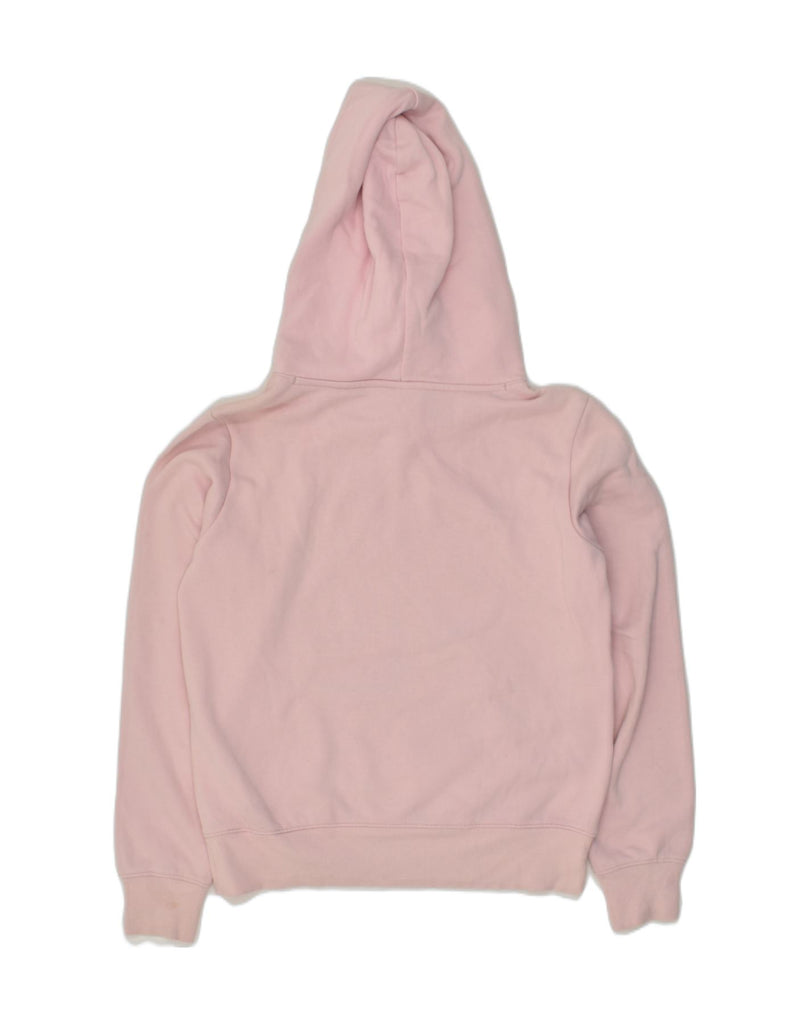 CHAMPION Womens Graphic Hoodie Jumper UK 10 Small Pink | Vintage Champion | Thrift | Second-Hand Champion | Used Clothing | Messina Hembry 