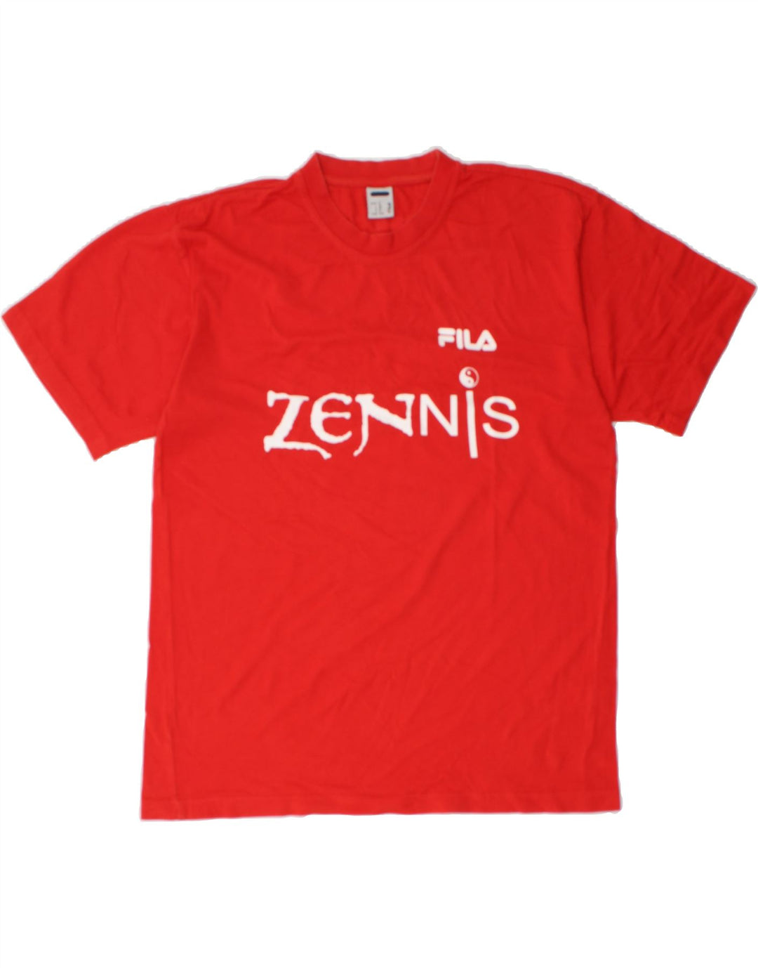 FILA Mens Graphic T-Shirt Top Medium Red Cotton Vintage Fila and Second-Hand Fila from Messina Hembry 
