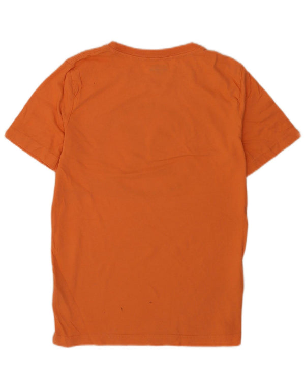 Hurley Boys Graphic T-Shirt Top 12-13 Years Orange Cotton