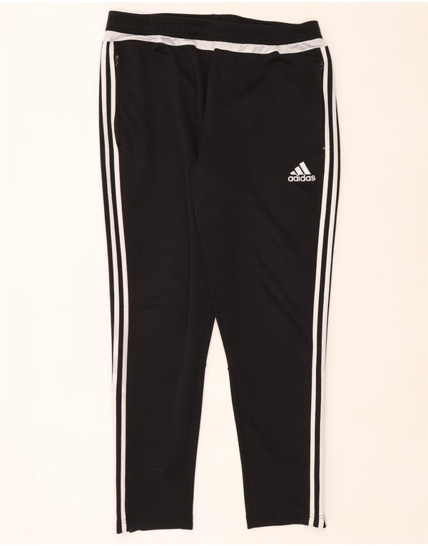 Adidas Mens Climacool Tracksuit Trousers XL Black Colourblock Polyester