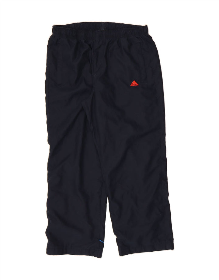 ADIDAS Mens Tracksuit Trousers UK 44/46 Large Navy Blue Polyester Vintage Adidas and Second-Hand Adidas from Messina Hembry 