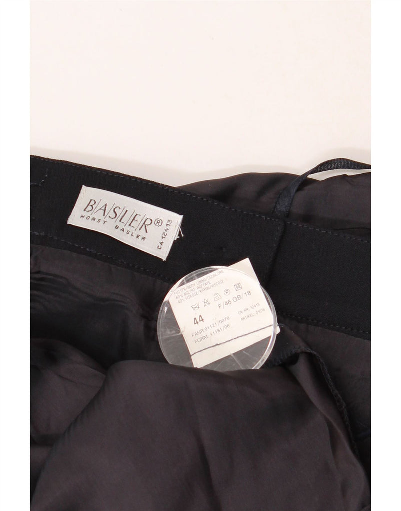 BASLER Womens Straight Skirt UK 18 XL W34  Black Vintage Basler and Second-Hand Basler from Messina Hembry 