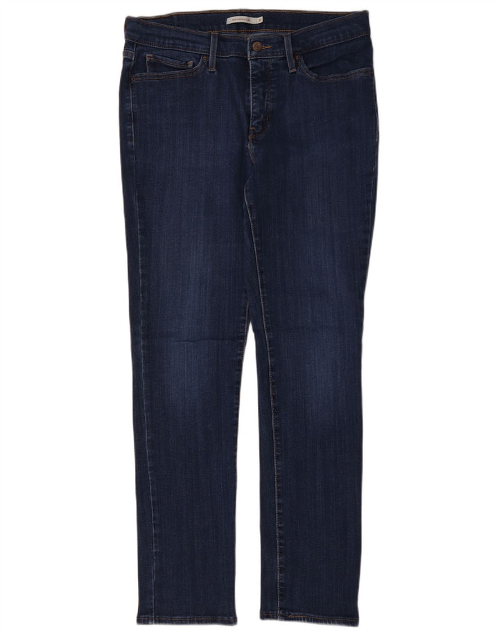 Levi's Womens 312 Shaping Slim Jeans W31 L31 Navy Blue