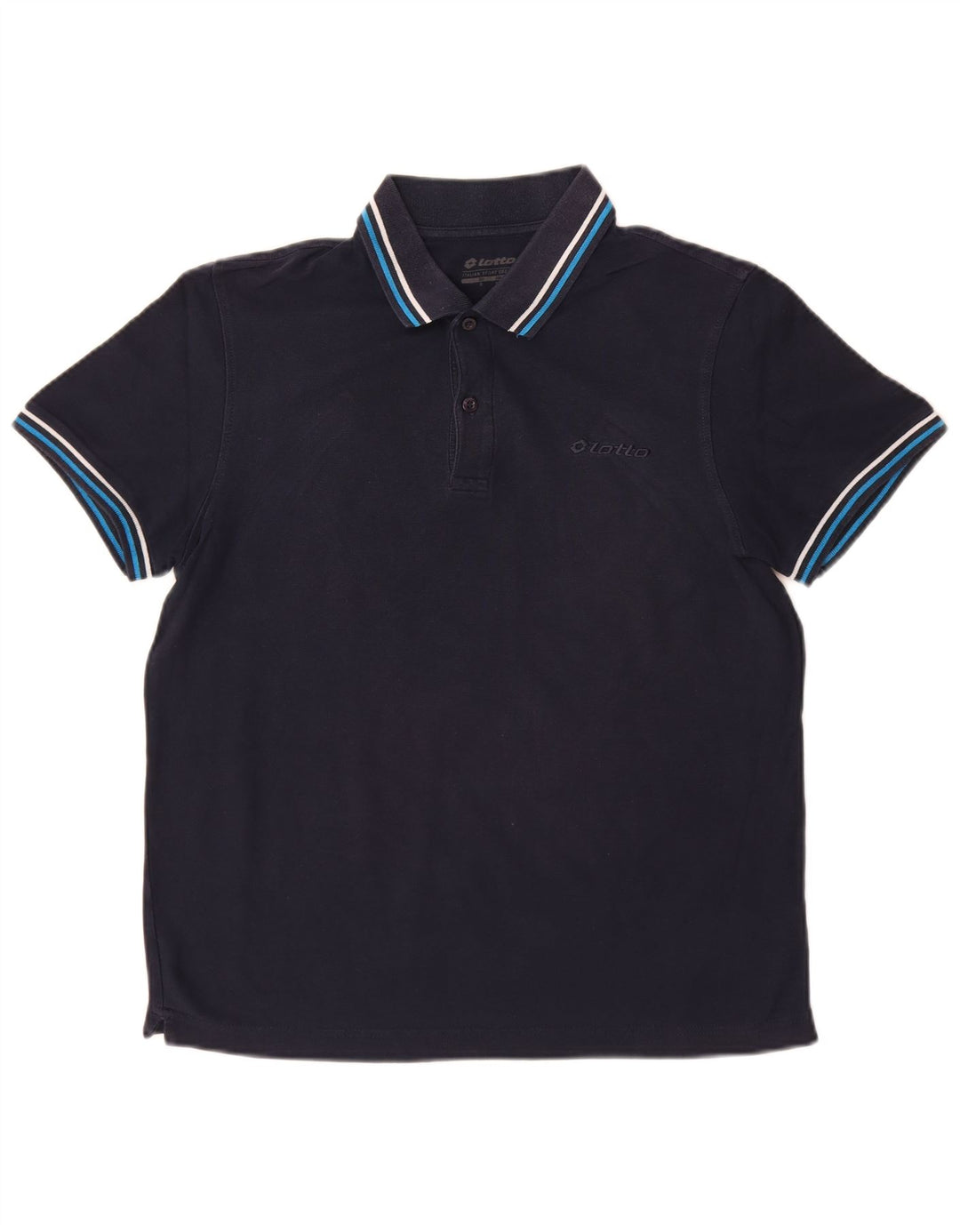 Lotto Mens Polo Shirt Small Navy Blue