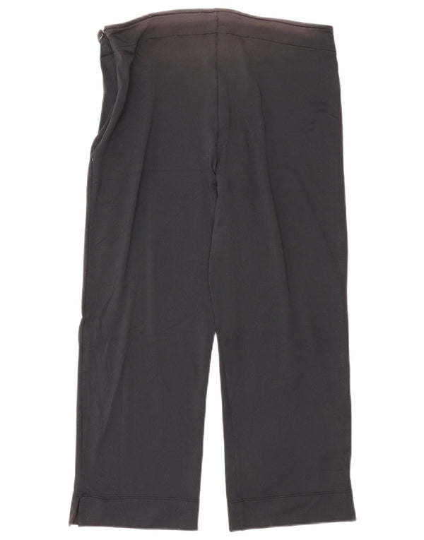 Nike Womens Dri Fit Tracksuit Trousers UK 14/16 Large  Navy Blue