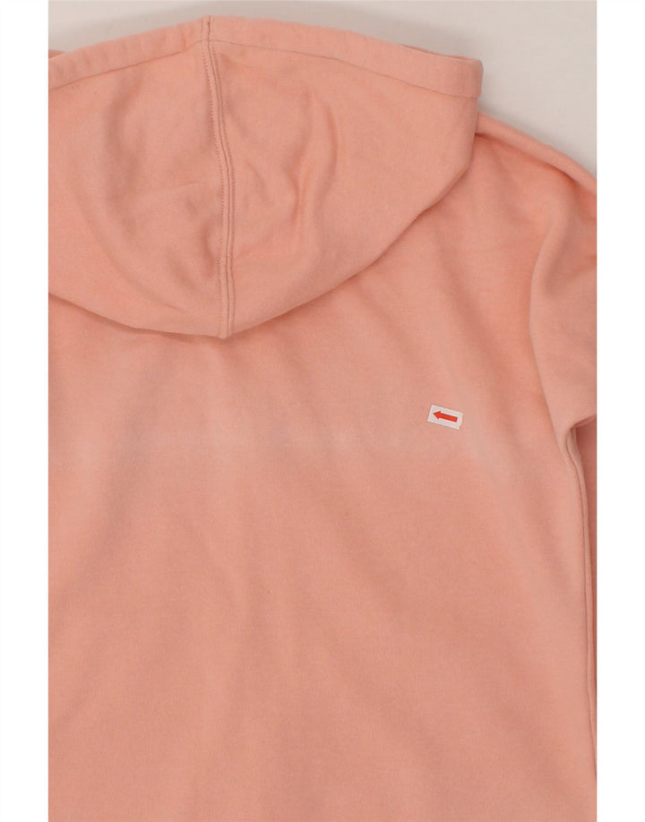 PUMA Womens Zip Hoodie Sweater UK 6 XS Pink Cotton Vintage Puma and Second-Hand Puma from Messina Hembry 