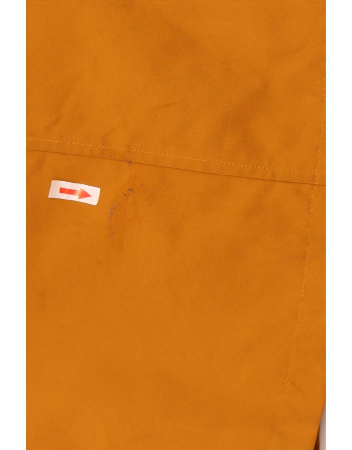 Marks & Spencer Mens Trench Coat UK 16 Large Orange Polyester