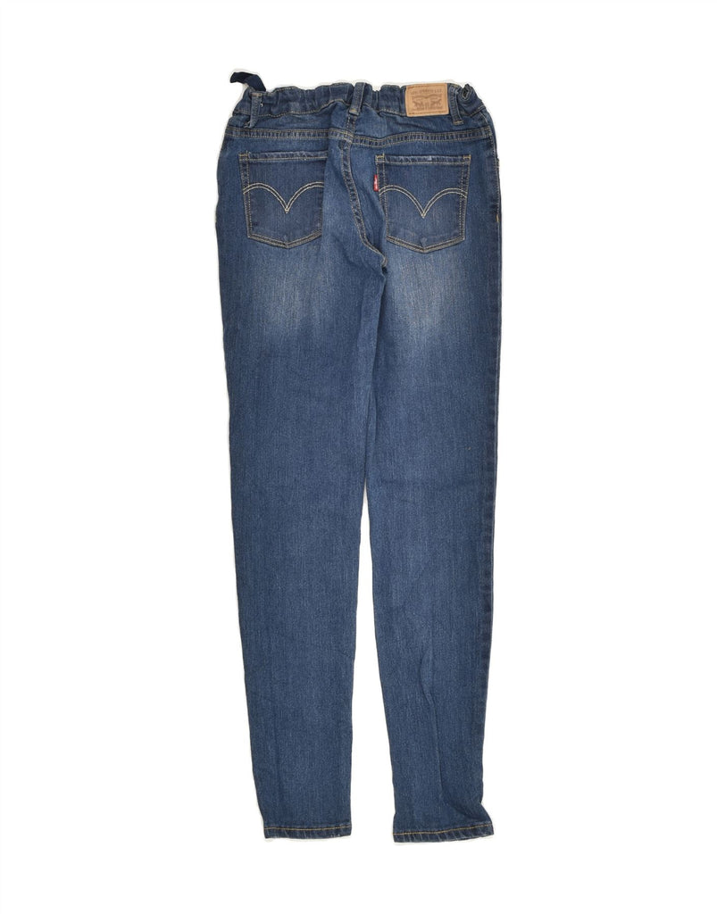LEVI'S Girls 710 Super Skinny Jeans 13-14 Years W23 L26 Blue Cotton | Vintage Levi's | Thrift | Second-Hand Levi's | Used Clothing | Messina Hembry 