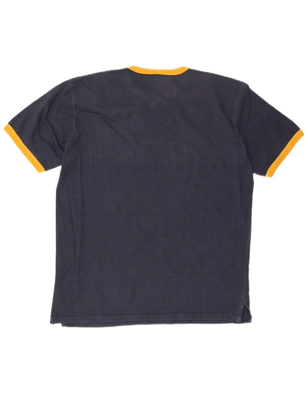 Converse Mens Graphic T-Shirt Top XL Navy Blue Cotton