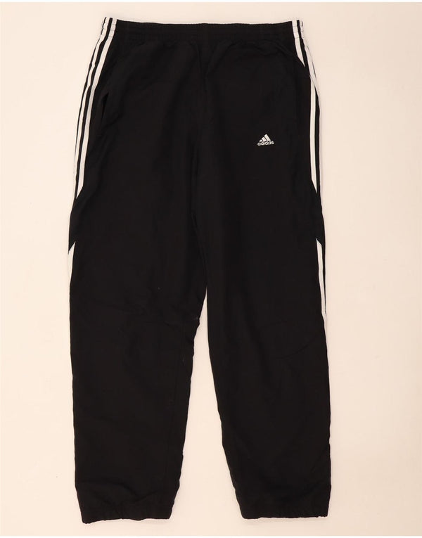 Adidas Mens Tracksuit Trousers Joggers Large  Black Polyester