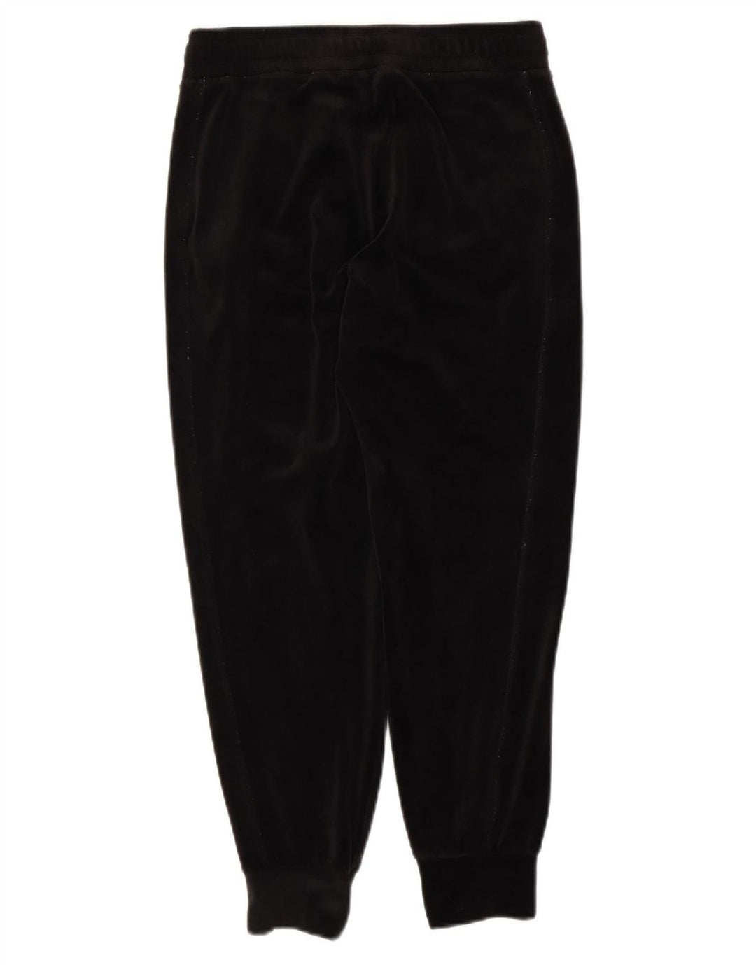 DKNY Womens Tracksuit Trousers Joggers UK 6 XS Black Polyester
