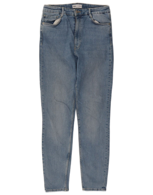 Zara Womens Skinny Jeans EU 42 Large W32 L27 Blue Cotton
