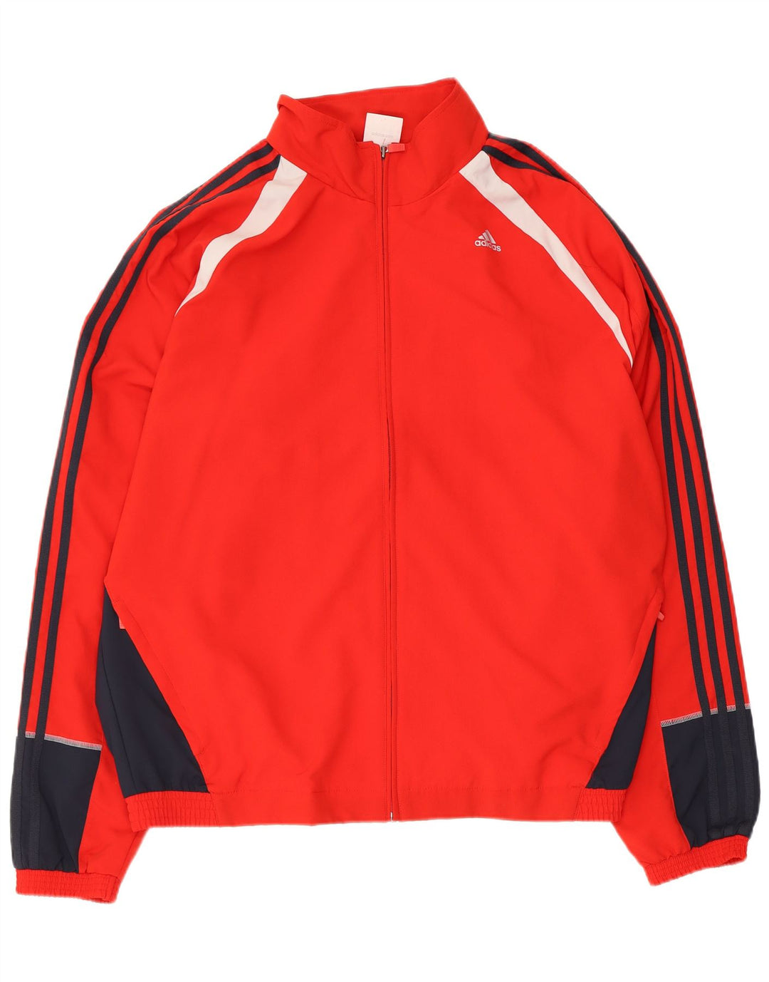 Adidas Mens Clima 365 Tracksuit Top Jacket XL Red Colourblock Polyester