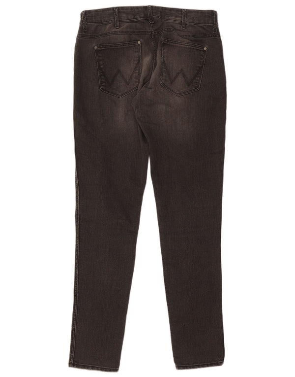 Wrangler Womens Corynn Skinny Jeans W28 L30 Grey Cotton