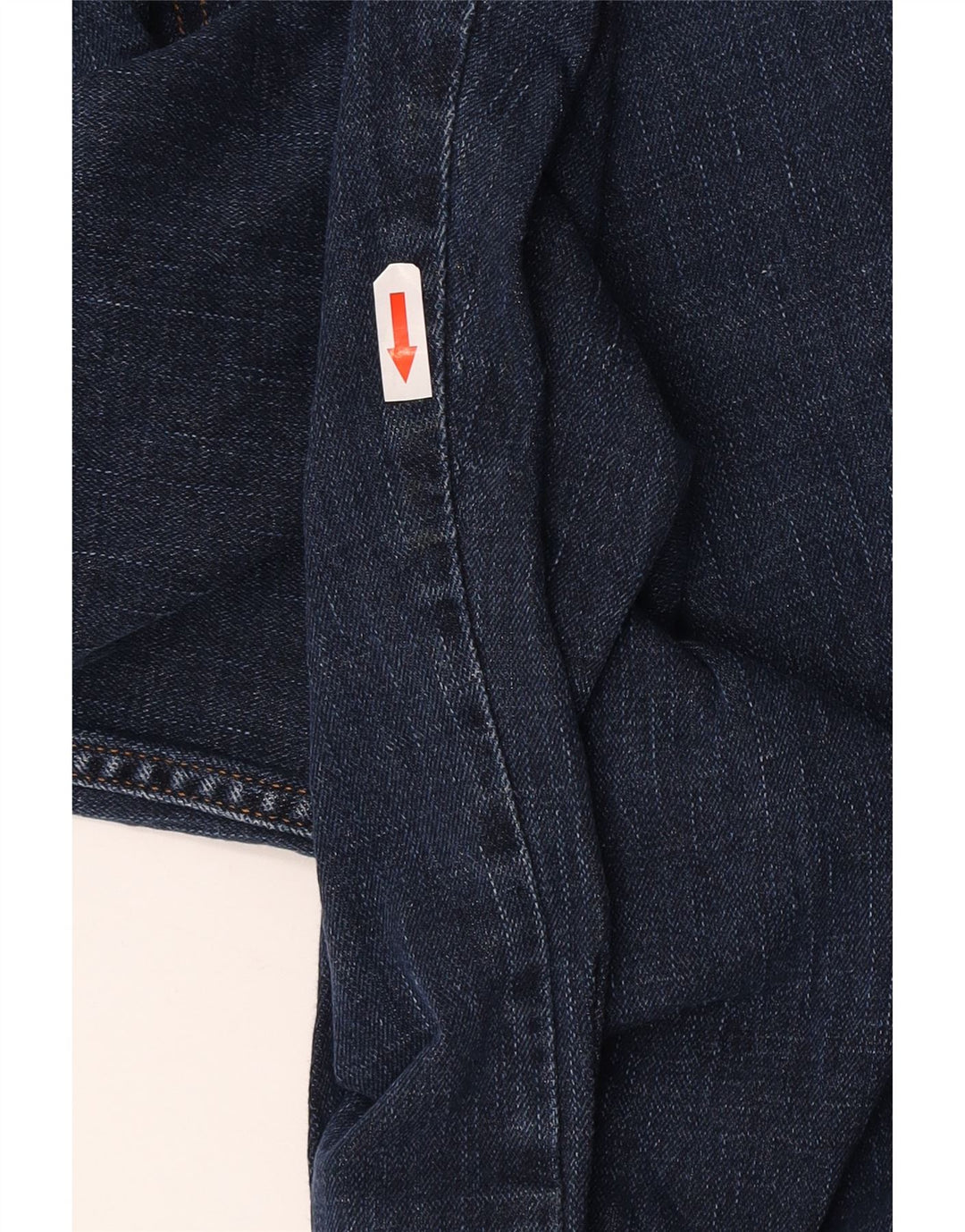 Wrangler Mens Texas Slim Jeans W36 L30 Navy Blue Cotton