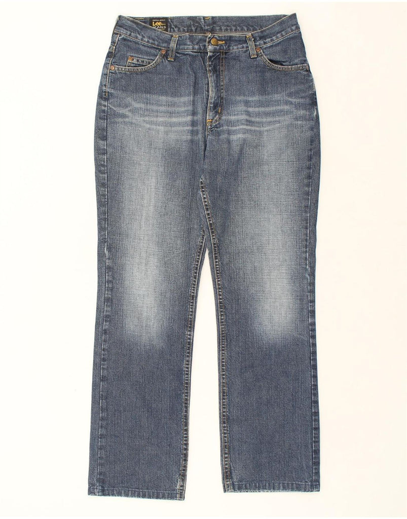 LEE Mens Straight Jeans W33 L31 Blue Cotton | Vintage Lee | Thrift | Second-Hand Lee | Used Clothing | Messina Hembry 