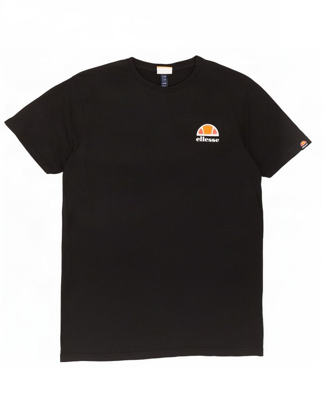 Ellesse Mens T-Shirt Top Medium Black