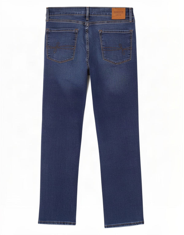 Levi's Womens Denizen High Rise Straight Jeans US 10 Large W30 L27 Blue