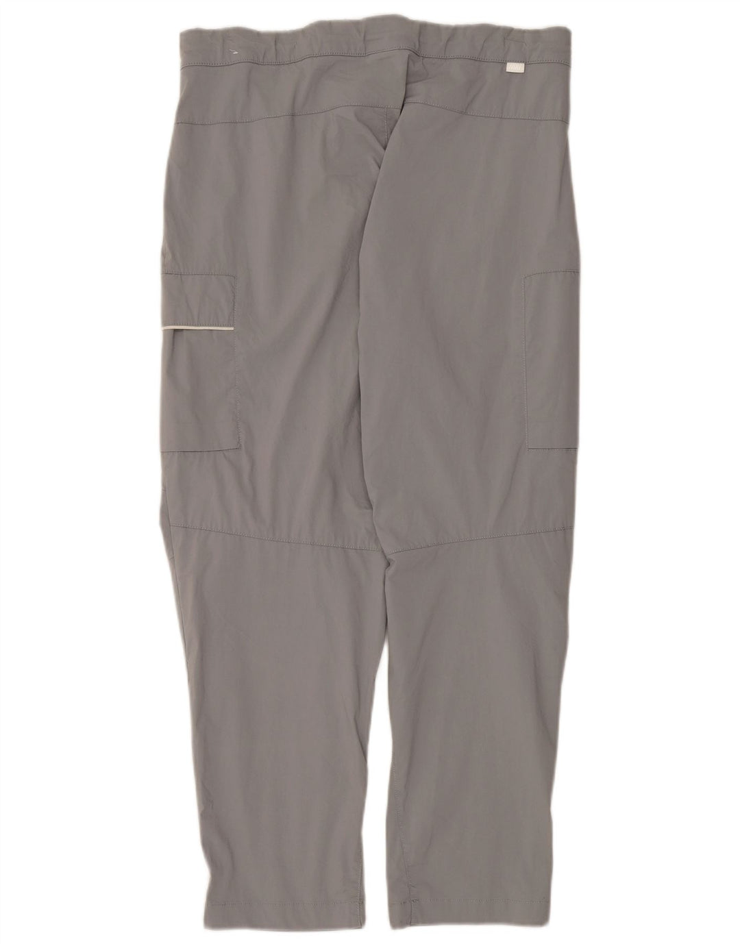 Nike Mens Straight Cargo Trousers W34 L28 Grey Cotton