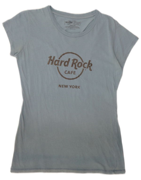 Hard Rock Cafe Girls New York Graphic T-Shirt Top 13-14 Years Small Blue