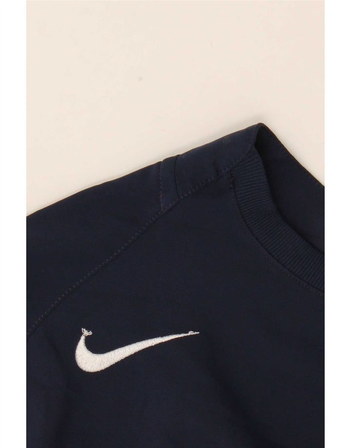 Nike Mens Dri Fit Graphic Vest Top XL Navy Blue