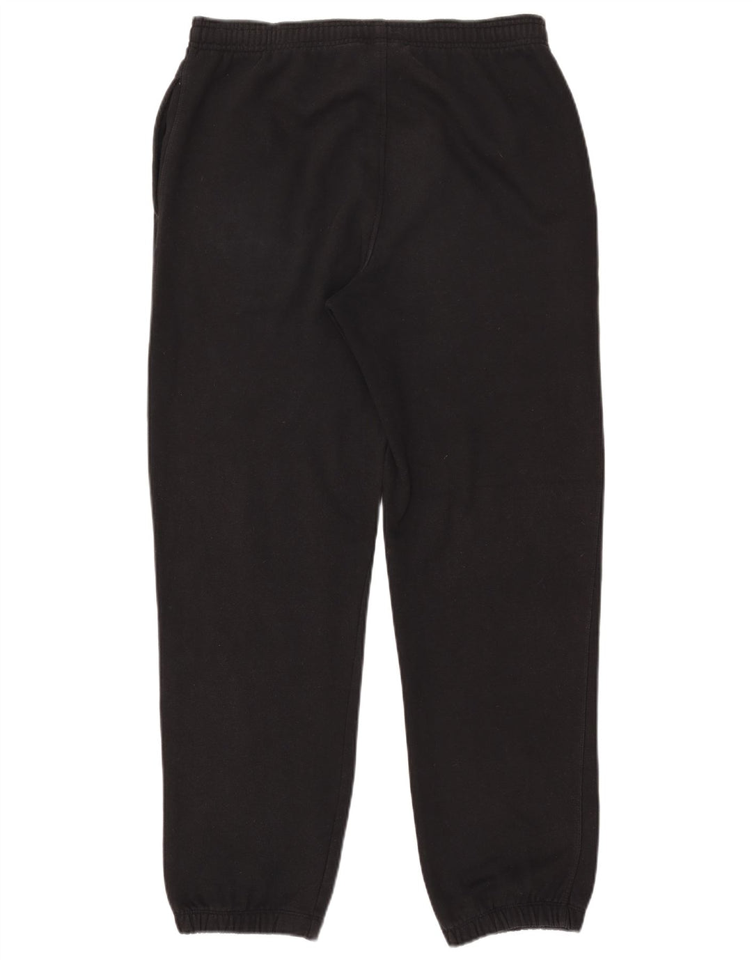REEBOK Mens Tracksuit Trousers Joggers Medium  Black Cotton