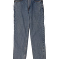 Levi's Mens 504 Straight Jeans W36 L34 Blue Cotton
