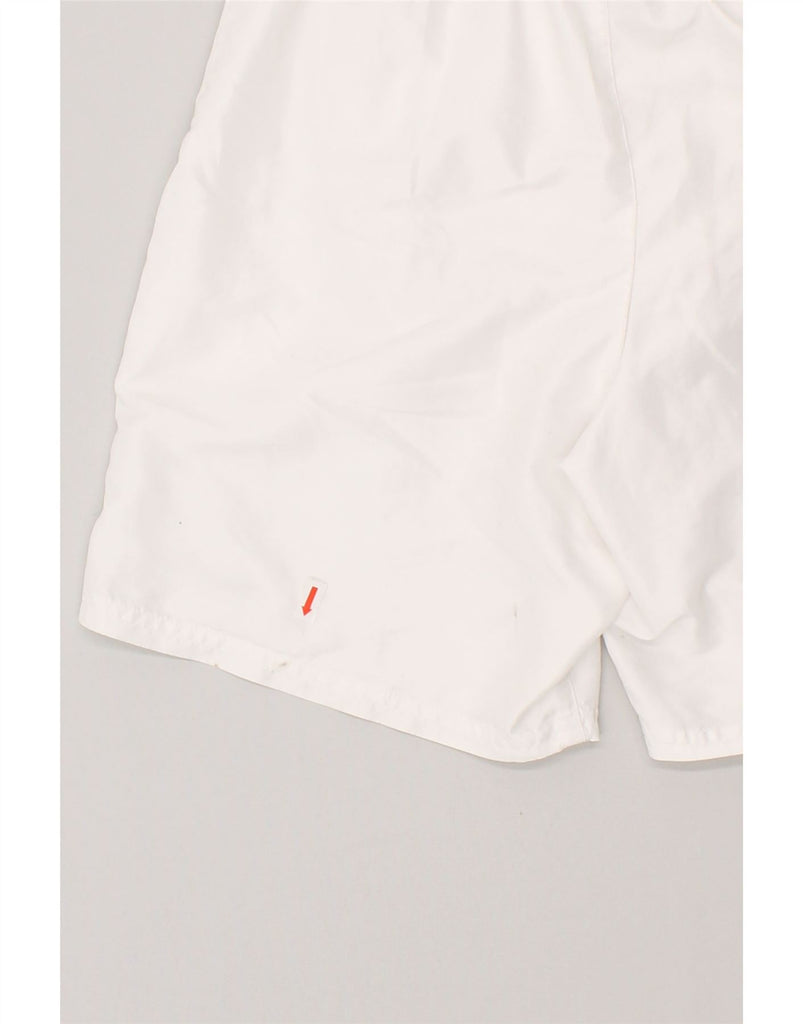 NIKE Boys Sport Shorts 7-8 Years XS White Polyester | Vintage Nike | Thrift | Second-Hand Nike | Used Clothing | Messina Hembry 