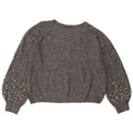 Marks & Spencer Womens Boat Neck Jumper Sweater UK 14 Medium Grey Flecked