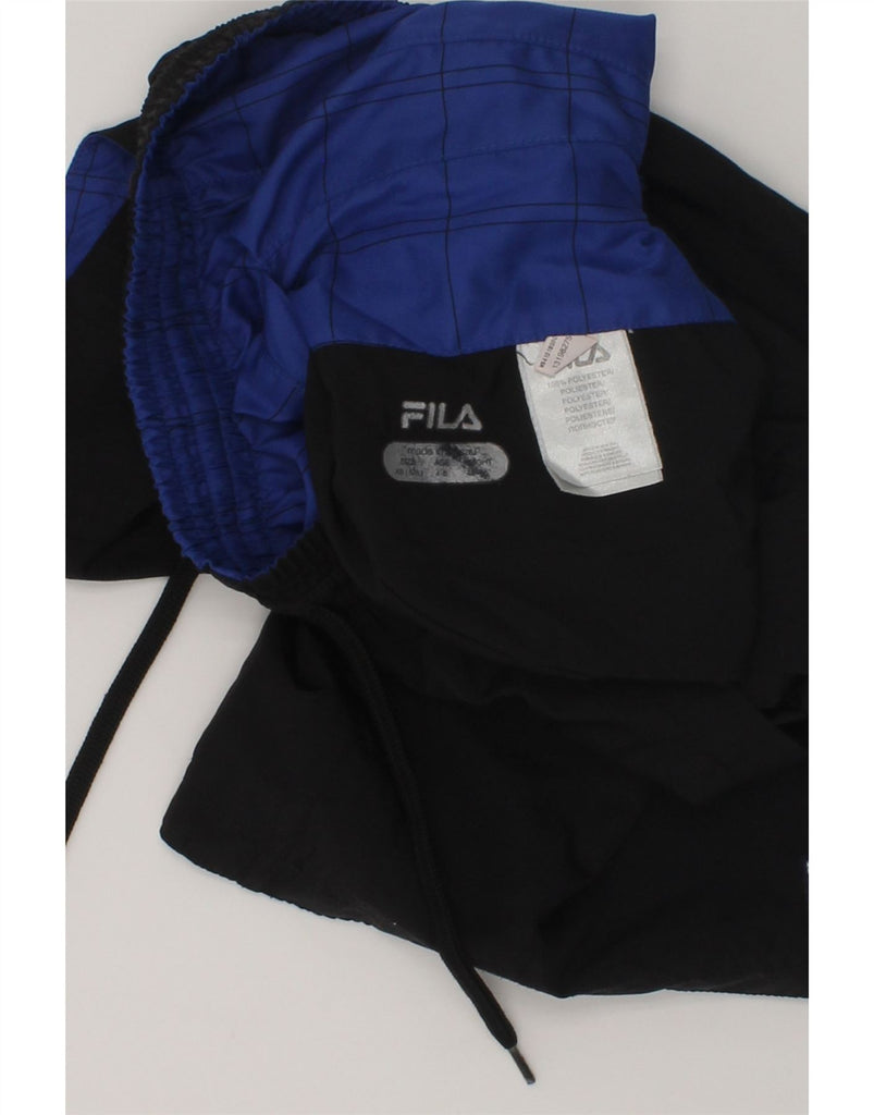 FILA Boys Sport Shorts 4-5 Years XS Black Polyester | Vintage Fila | Thrift | Second-Hand Fila | Used Clothing | Messina Hembry 