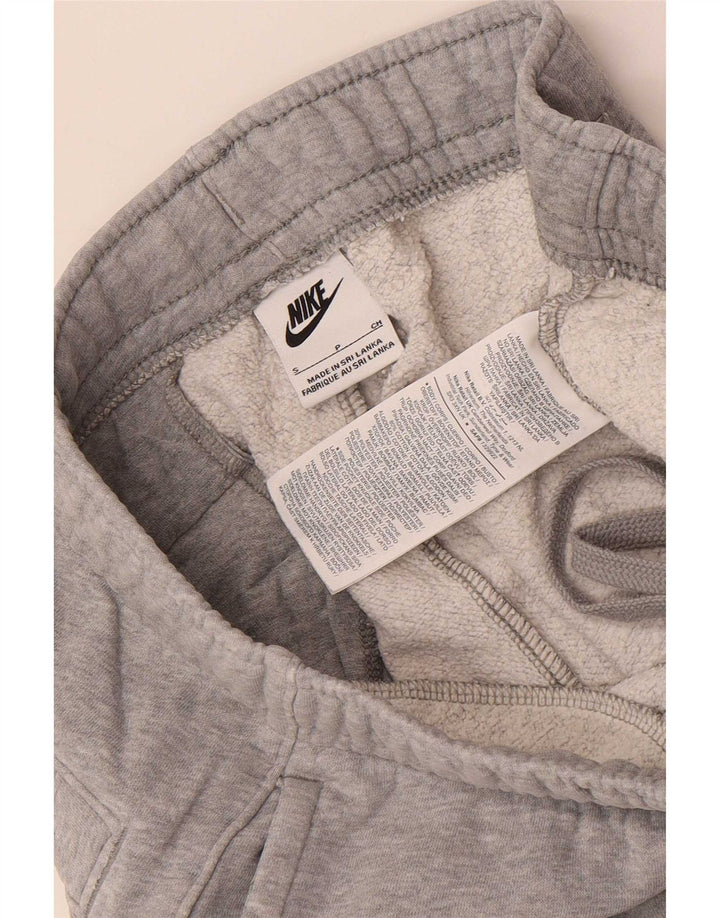 Nike Mens Tracksuit Trousers Joggers Small Grey Flecked Cotton
