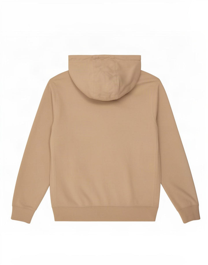 Nike Mens Hoodie Jumper Small Beige Cotton