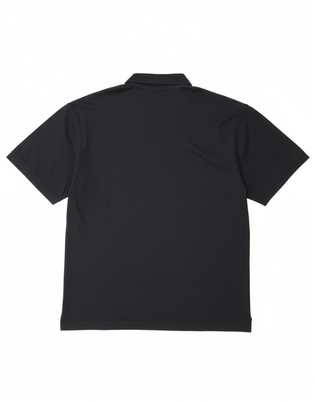 PIERRE CARDIN Mens Polo Shirt 2XL Black Cotton
