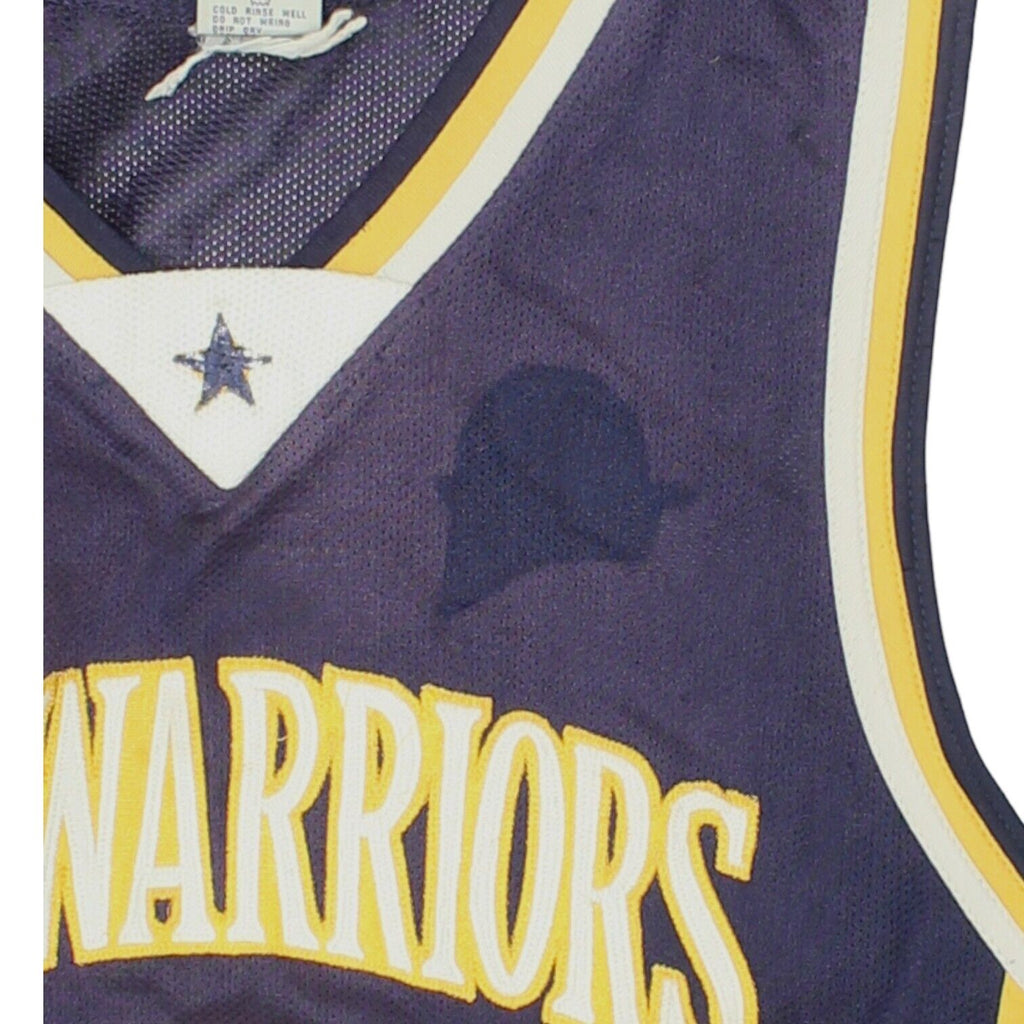 ESC Warriors Mens Navy Basketball Jersey | Vintage Australian School Sportswear Vintage Messina Hembry and Second-Hand Messina Hembry from Messina Hembry 