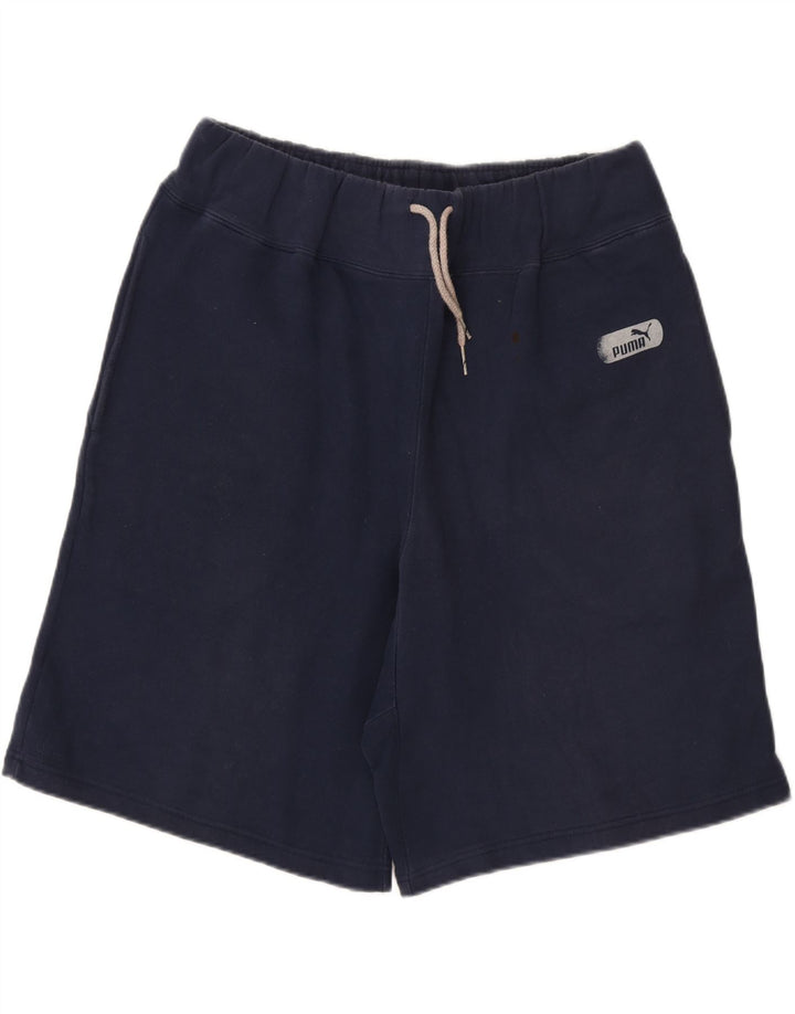 PUMA Mens Sport Shorts XL  Navy Blue Cotton Vintage Puma and Second-Hand Puma from Messina Hembry 